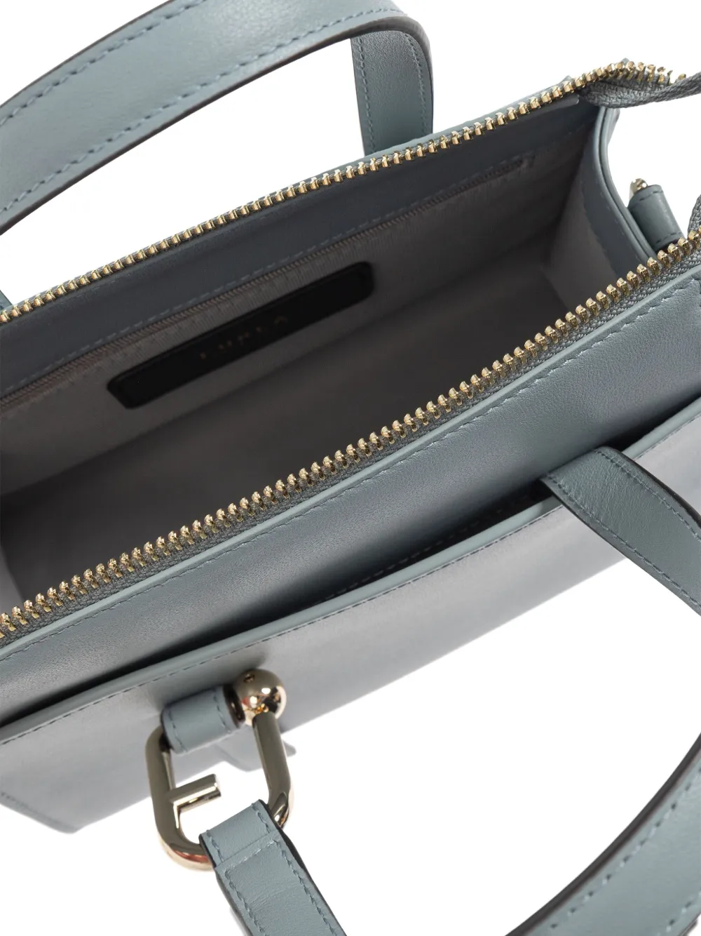 Furla Nuvola leather tote bag Blauw