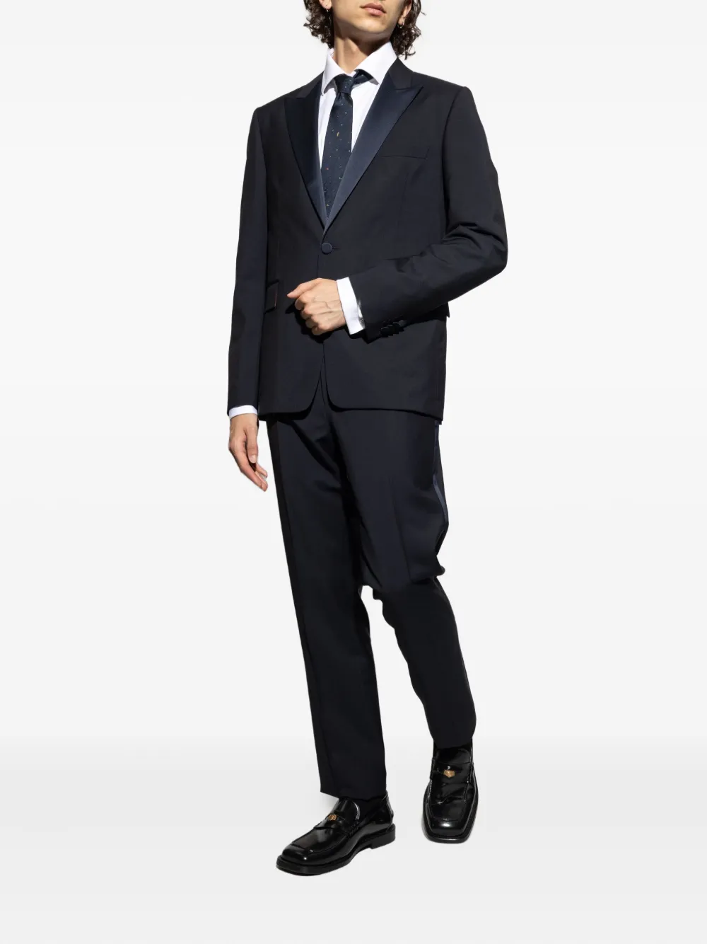 Paul Smith side-seam suit Blauw
