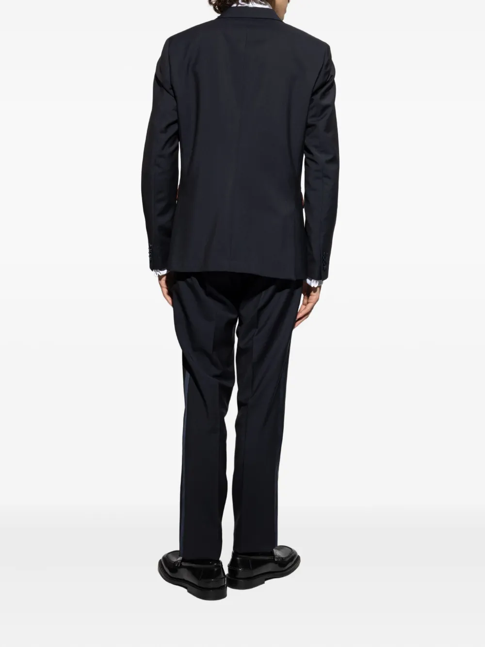 Paul Smith side-seam suit Blauw