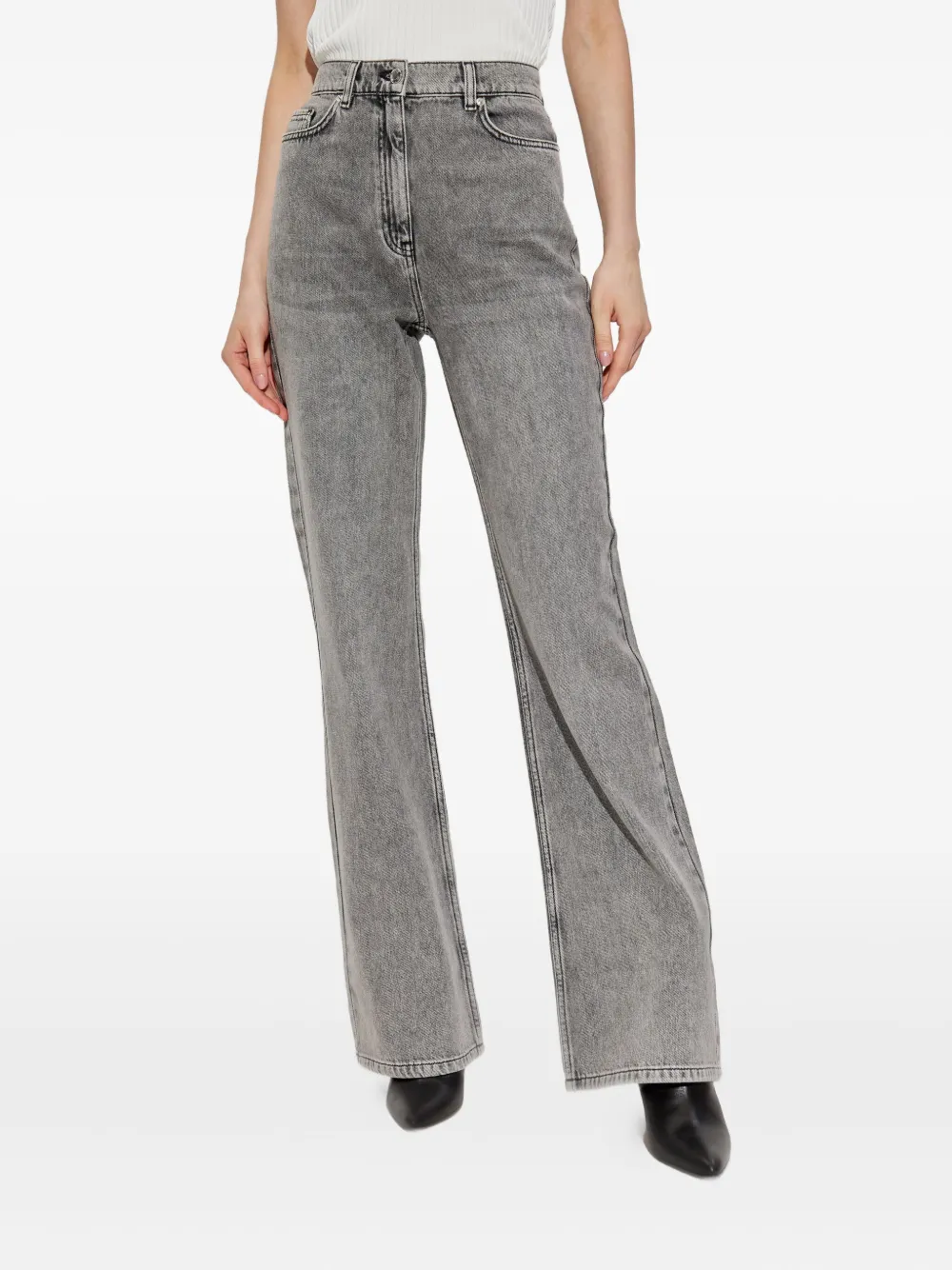 IRO Paulini straight-leg jeans Grijs