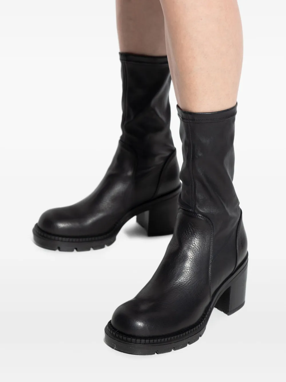 AGL 65mm Franky boots Black