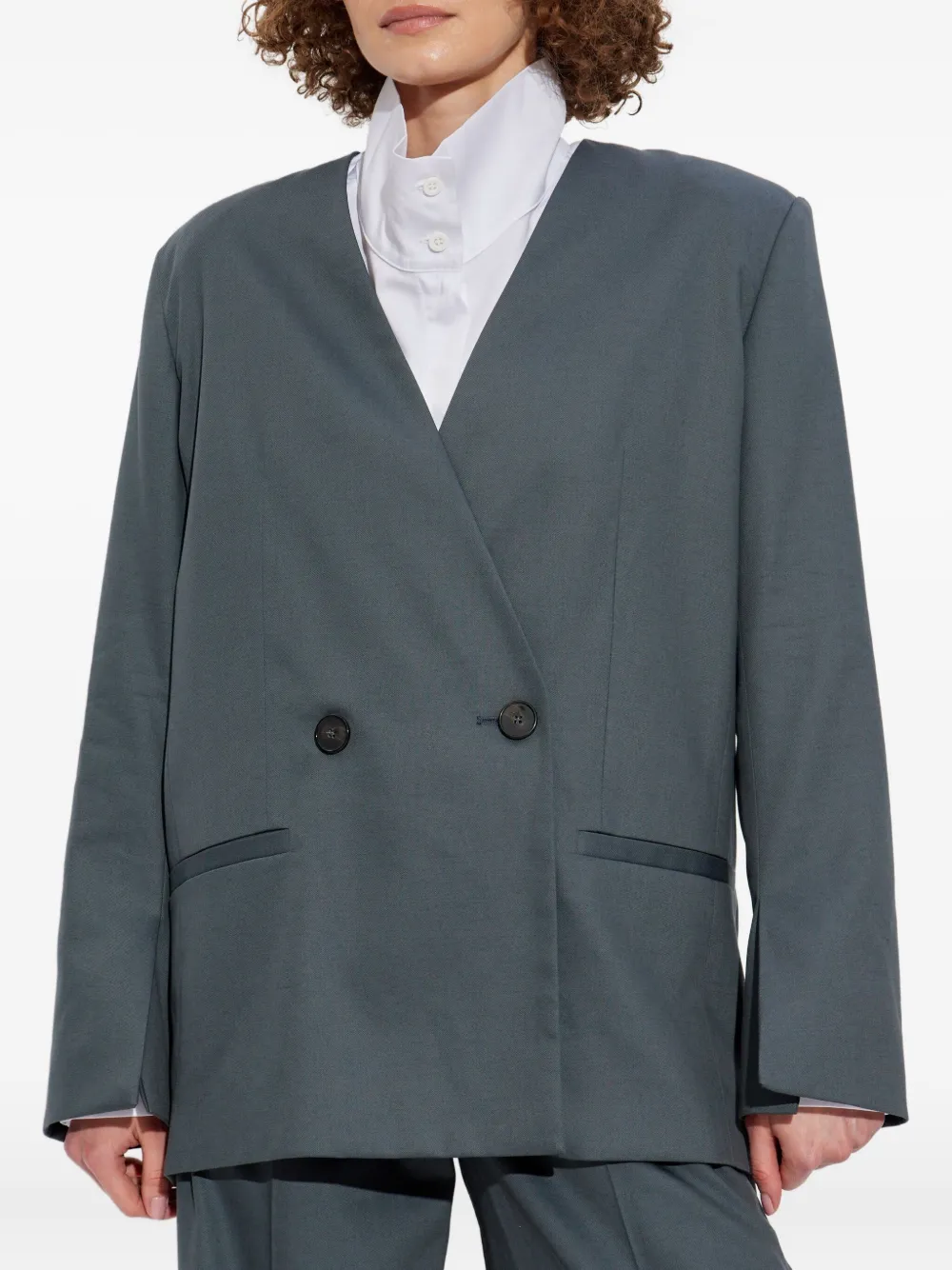 IRO Sabrine double-breasted blazer Grijs