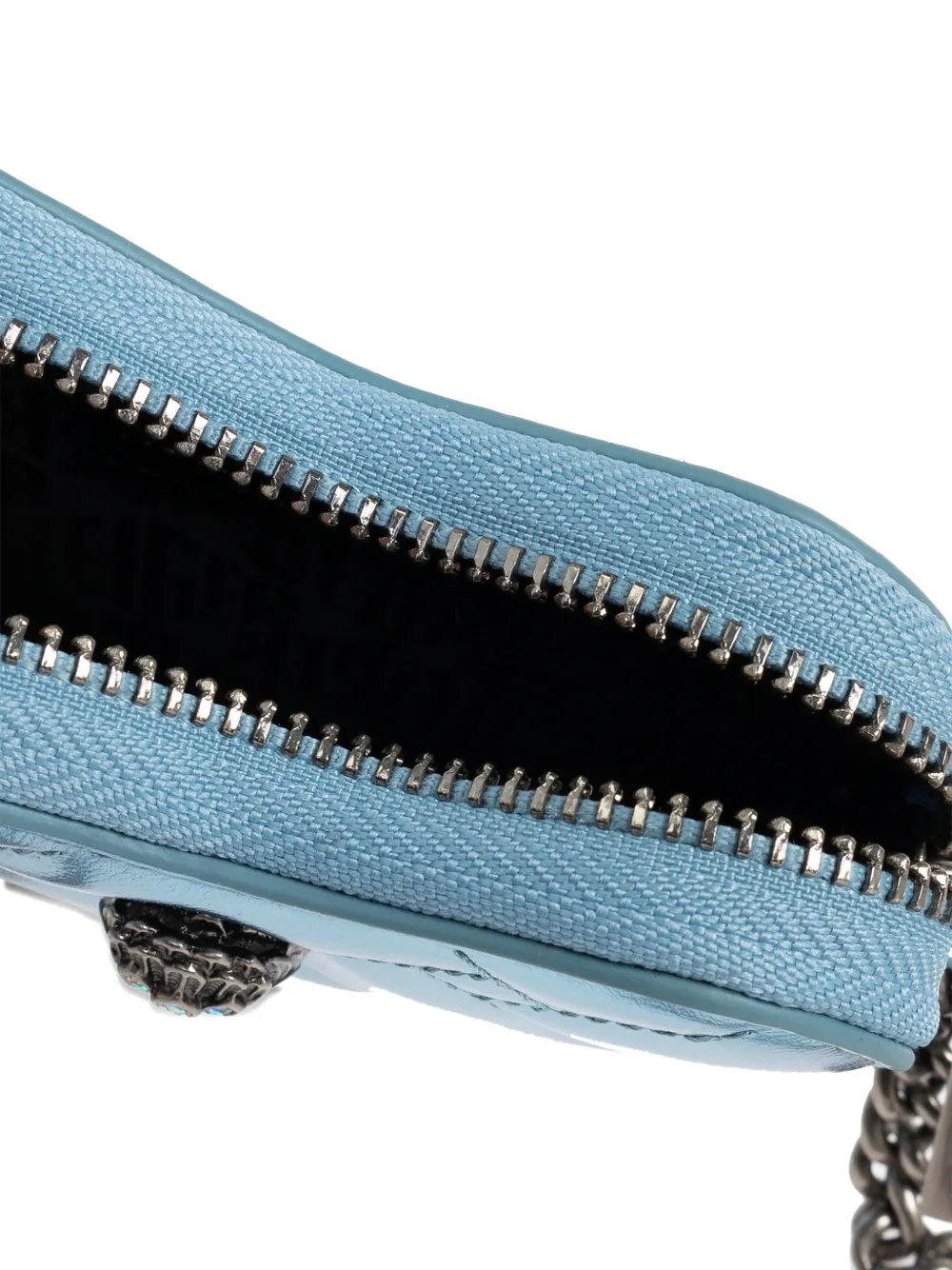 Kurt Geiger Heart-shape Mini Bag In Blue