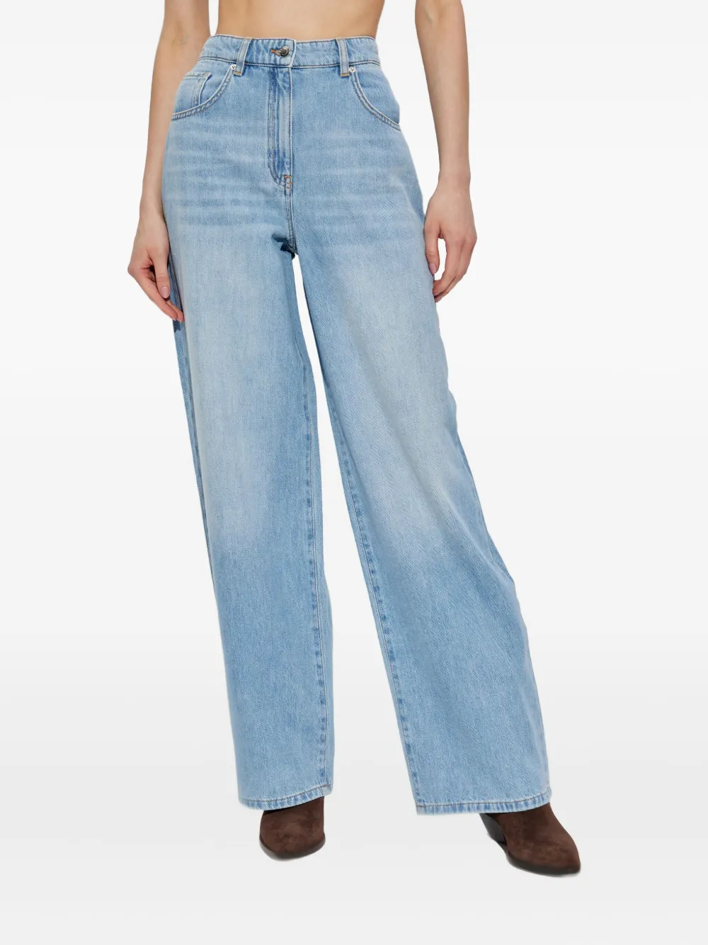 IRO Ulysse cotton jeans Blauw