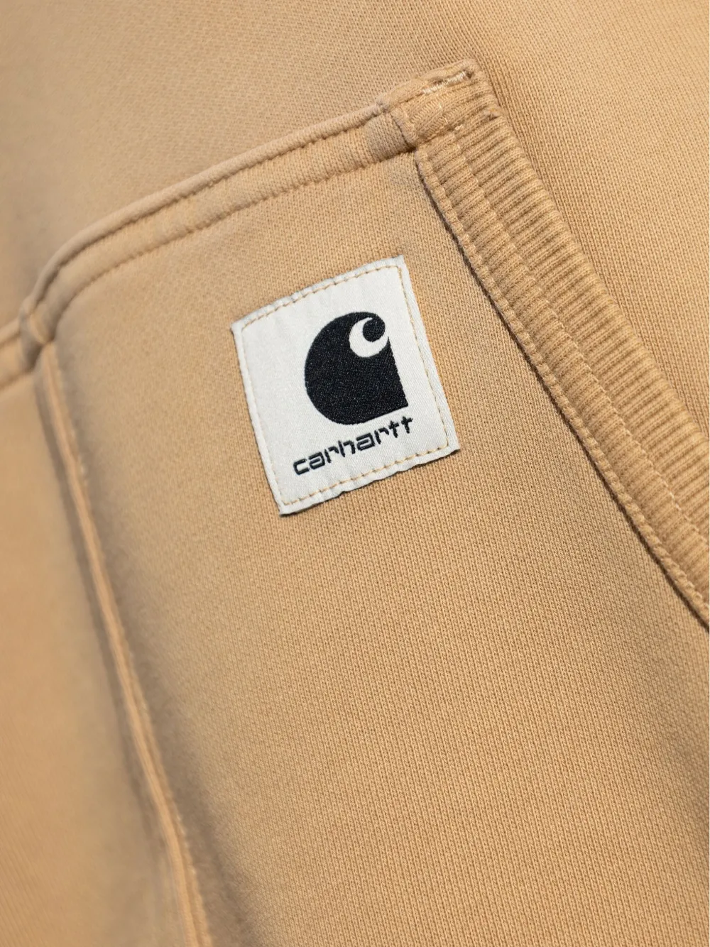 Carhartt WIP pocket-detail hoodie Geel