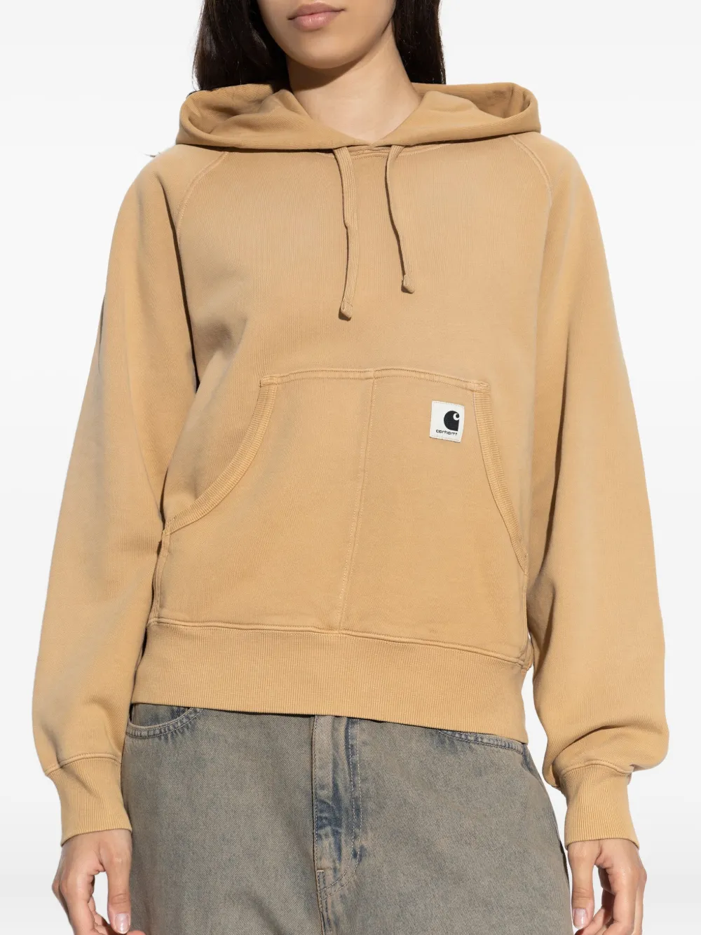 Carhartt WIP pocket-detail hoodie Geel