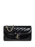 Jimmy Choo curve chain wallet - Black