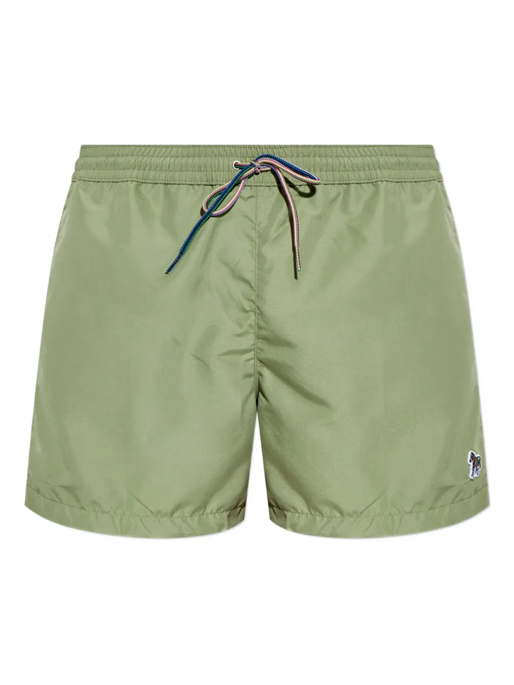Paul Smith zebra-patch swim shorts Groen