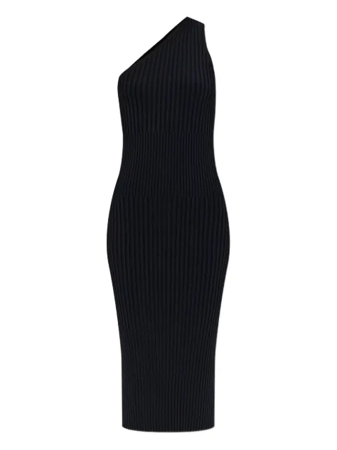 IRO Kellie one-shoulder ribbed midi dress