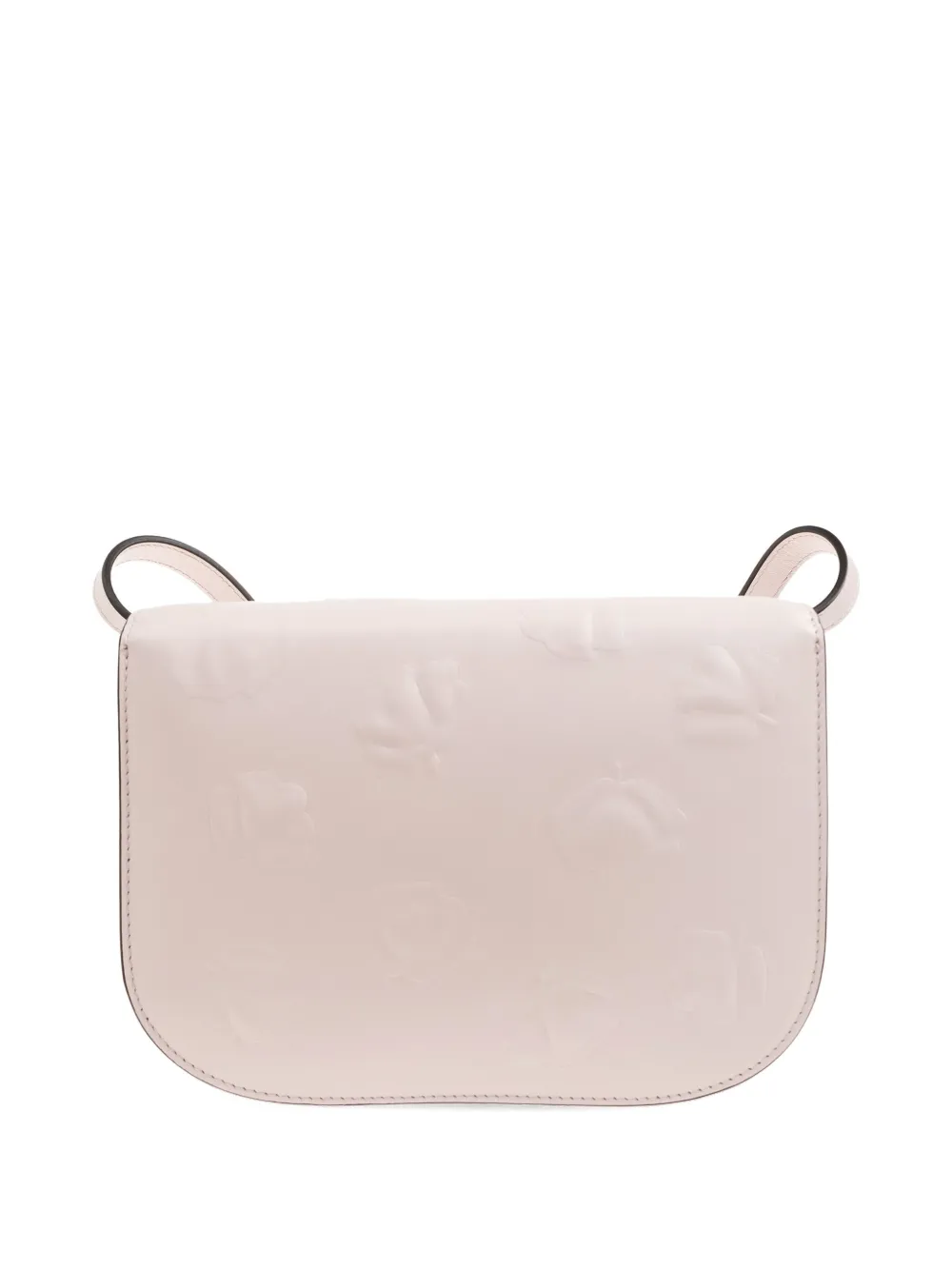 Furla Sfera kleine leren crossbodytas met reliëf Beige