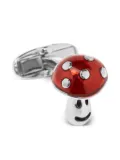 Paul Smith mushroom-design cufflinks - Silver