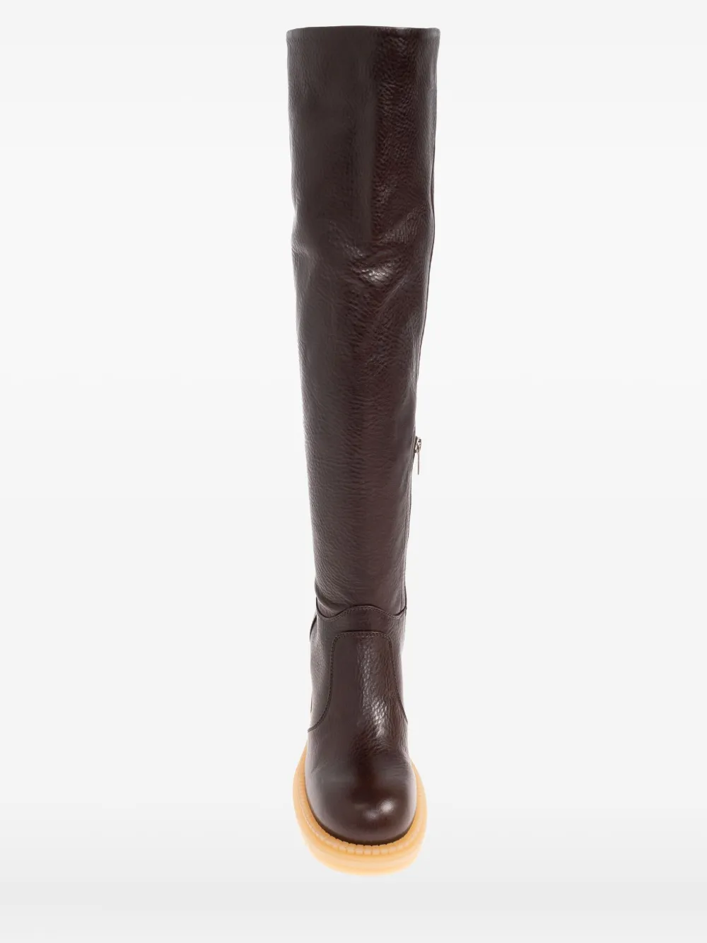 Agl Attilio Giusti Leombruni 85mm Leather Boots In Brown