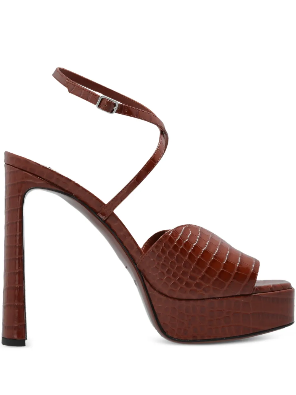 Jimmy Choo 125mm Karli ankle-strap heeled sandals - レッド Jimmy Choo 125mm Karli ankle-strap heeled sandals - レッド