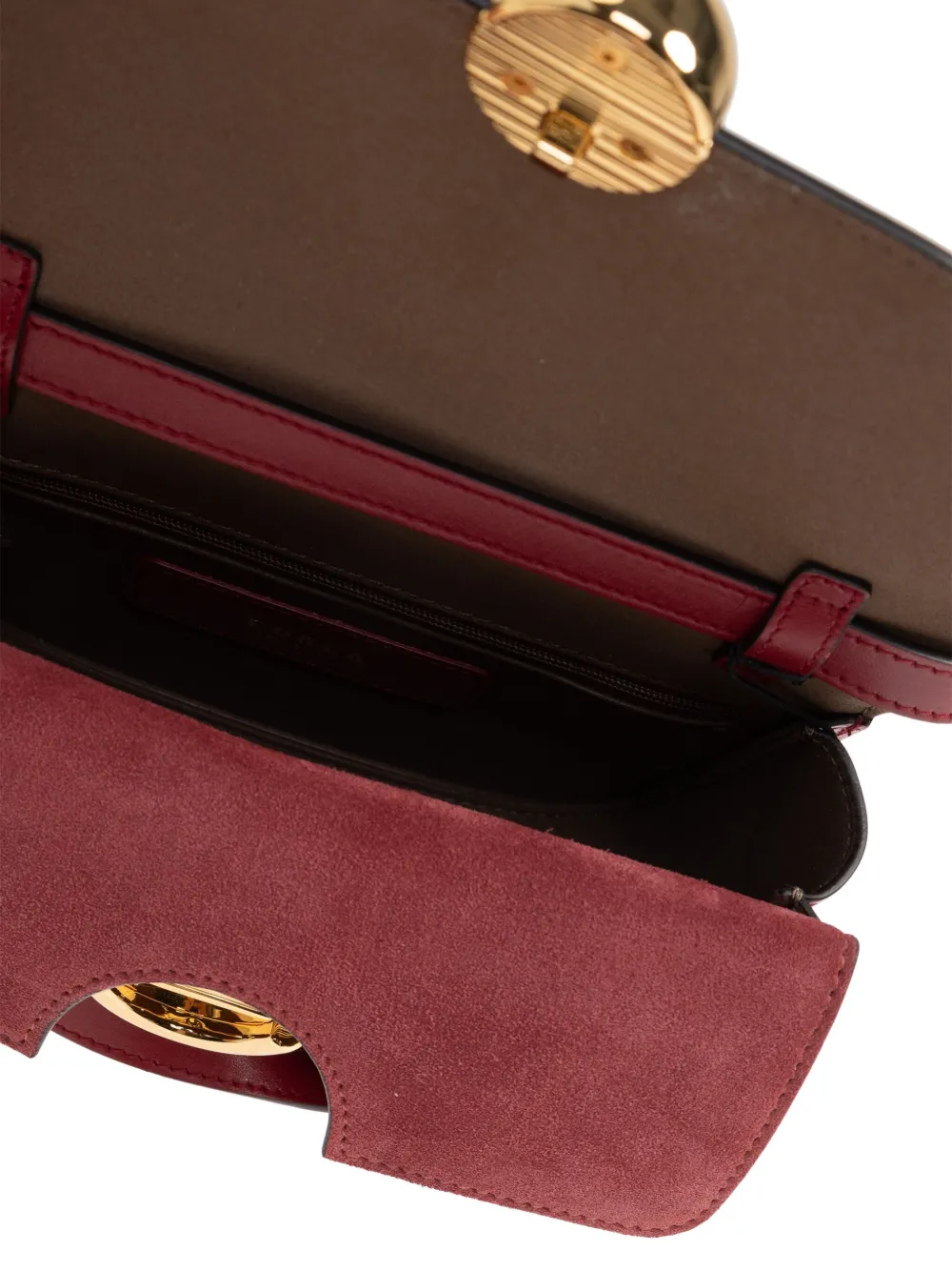 Furla Sfera leather shoulder bag Rood