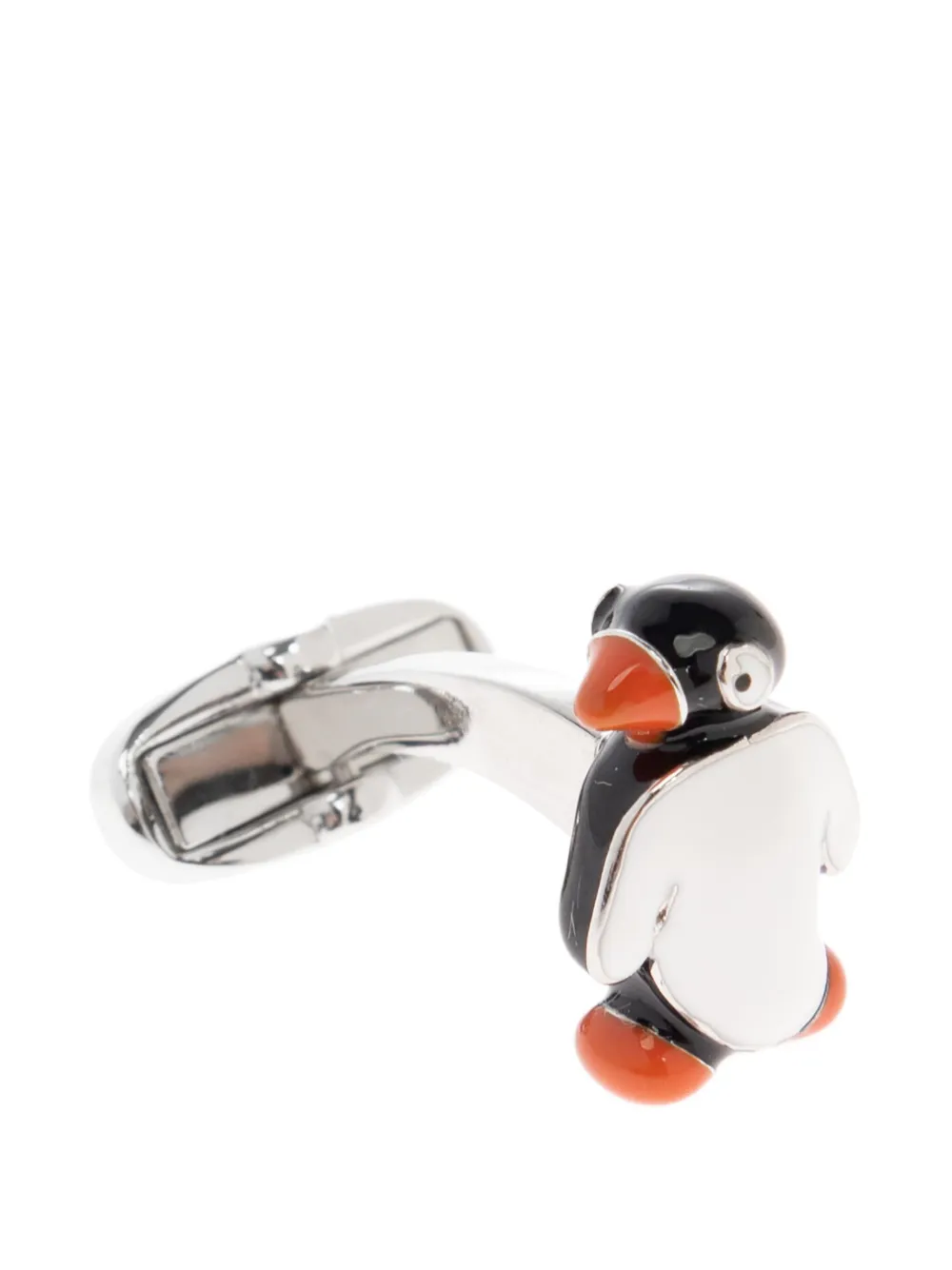 Paul Smith Manchetknopen met pinguïn Zilver