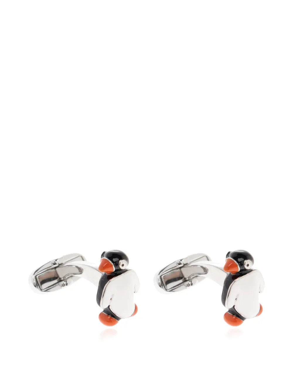 Paul Smith Manchetknopen met pinguïn Zilver