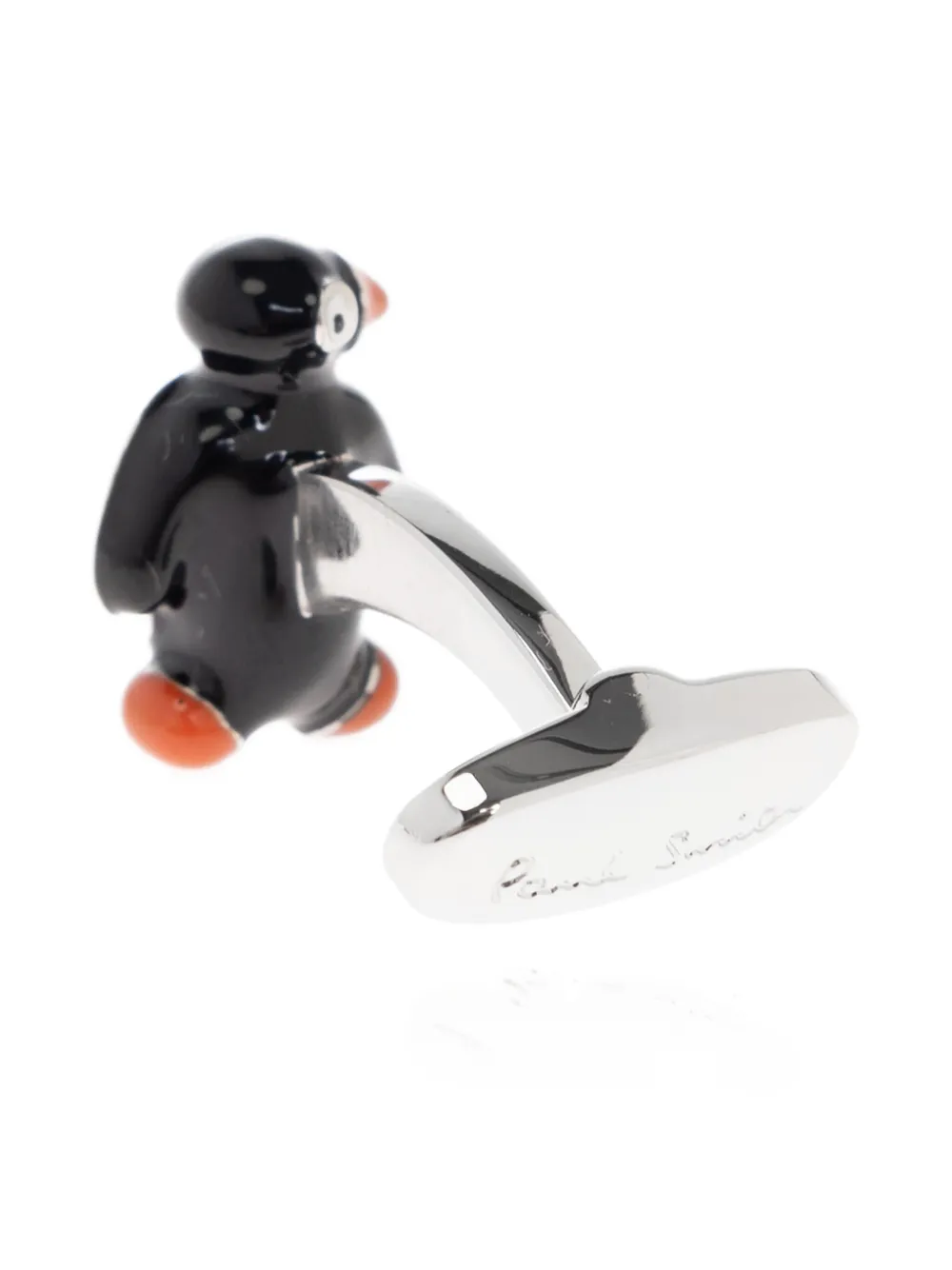 Paul Smith Manchetknopen met pinguïn Zilver