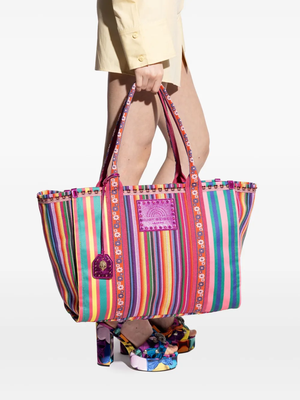 Kurt Geiger London Southbank grote shopper Roze