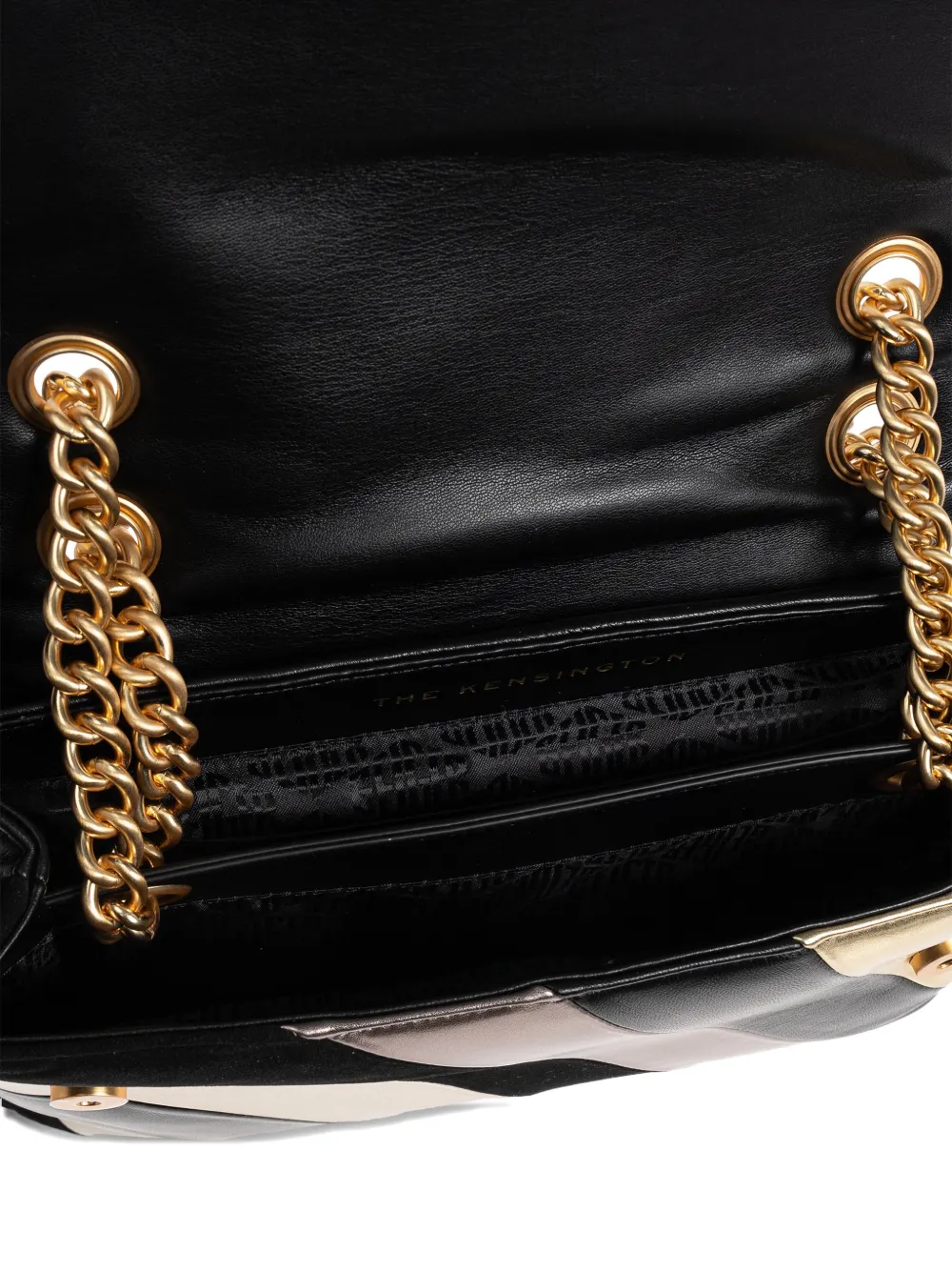 Kurt Geiger Large Kensington Chain Shoulder Bag In Multi