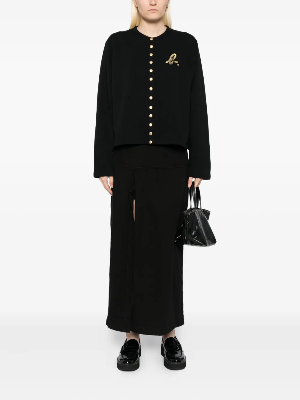 agnès b.  logo-printed cardigan | Cardigans | Image 2