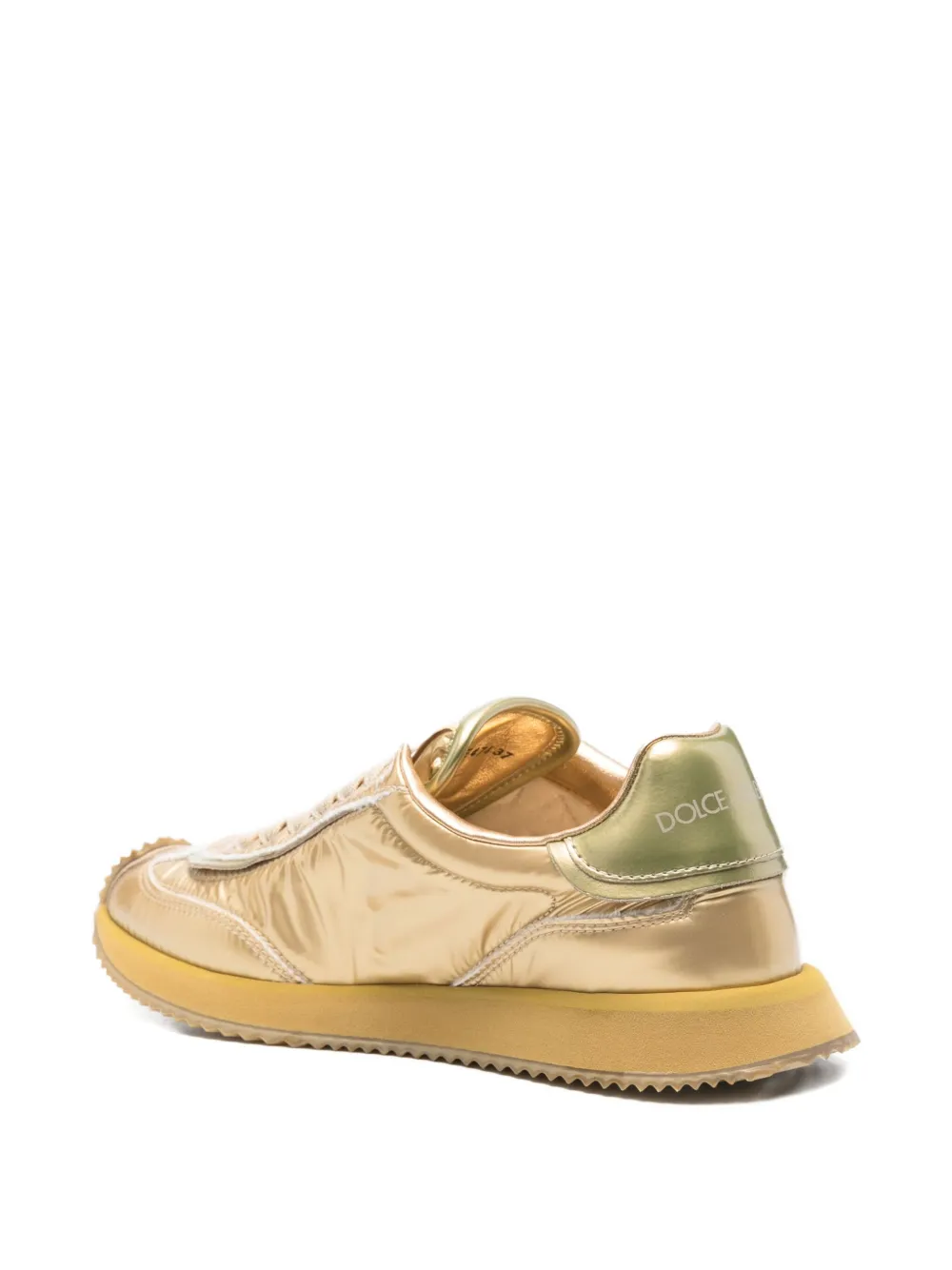 Dolce & Gabbana DG Cushion logo sneakers Gold