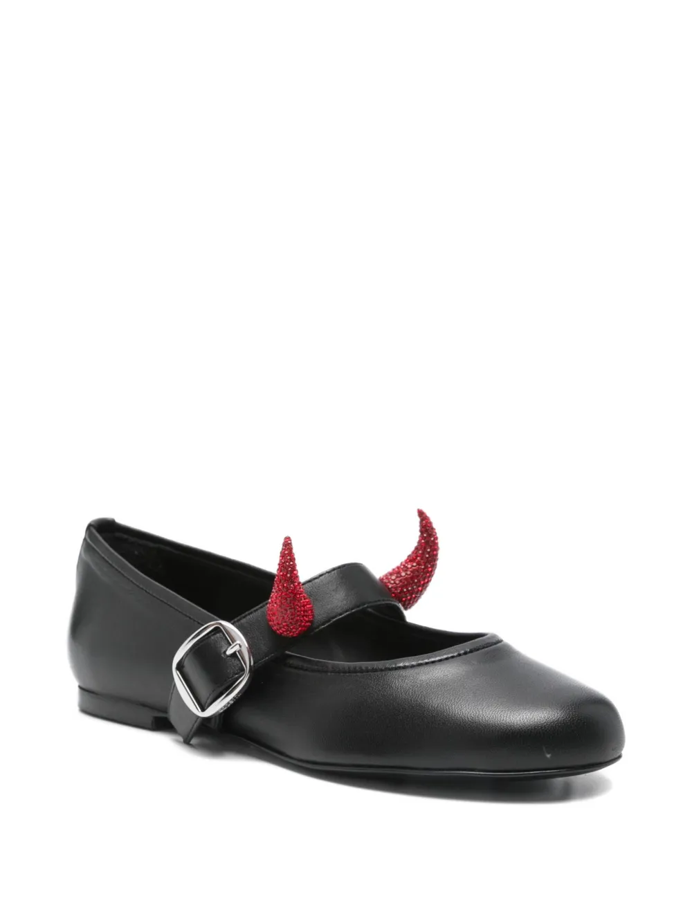 Coperni x Disney Horn ballet flats Black