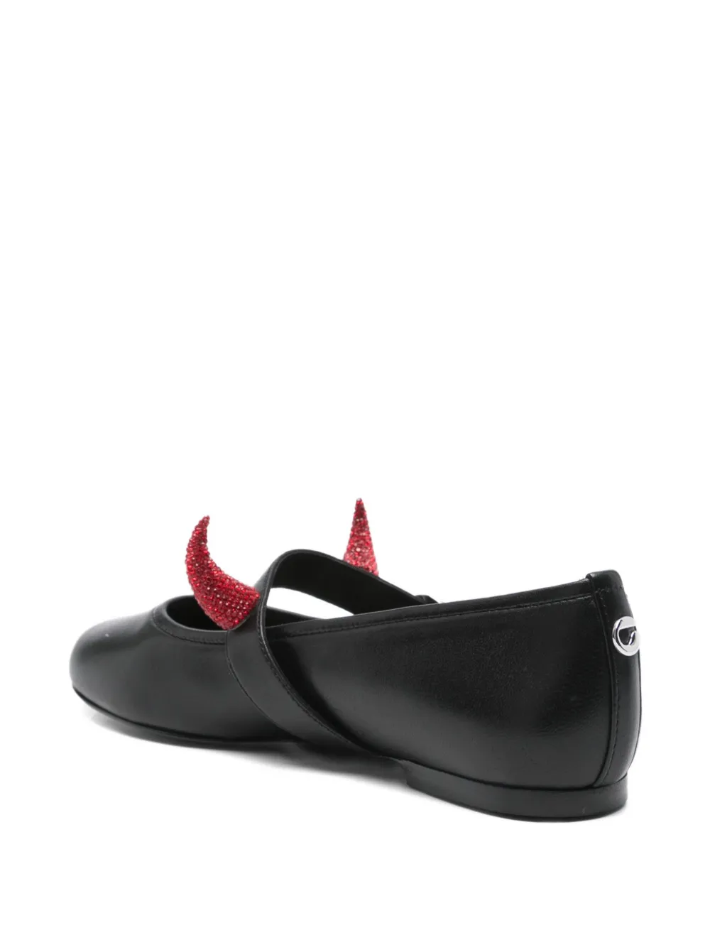 Coperni x Disney Horn ballet flats Black