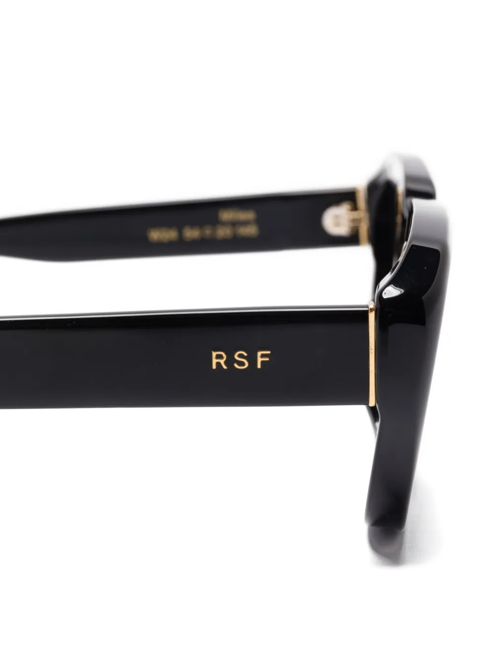 Retrosuperfuture Miles rectangle-frame sunglasses Zwart
