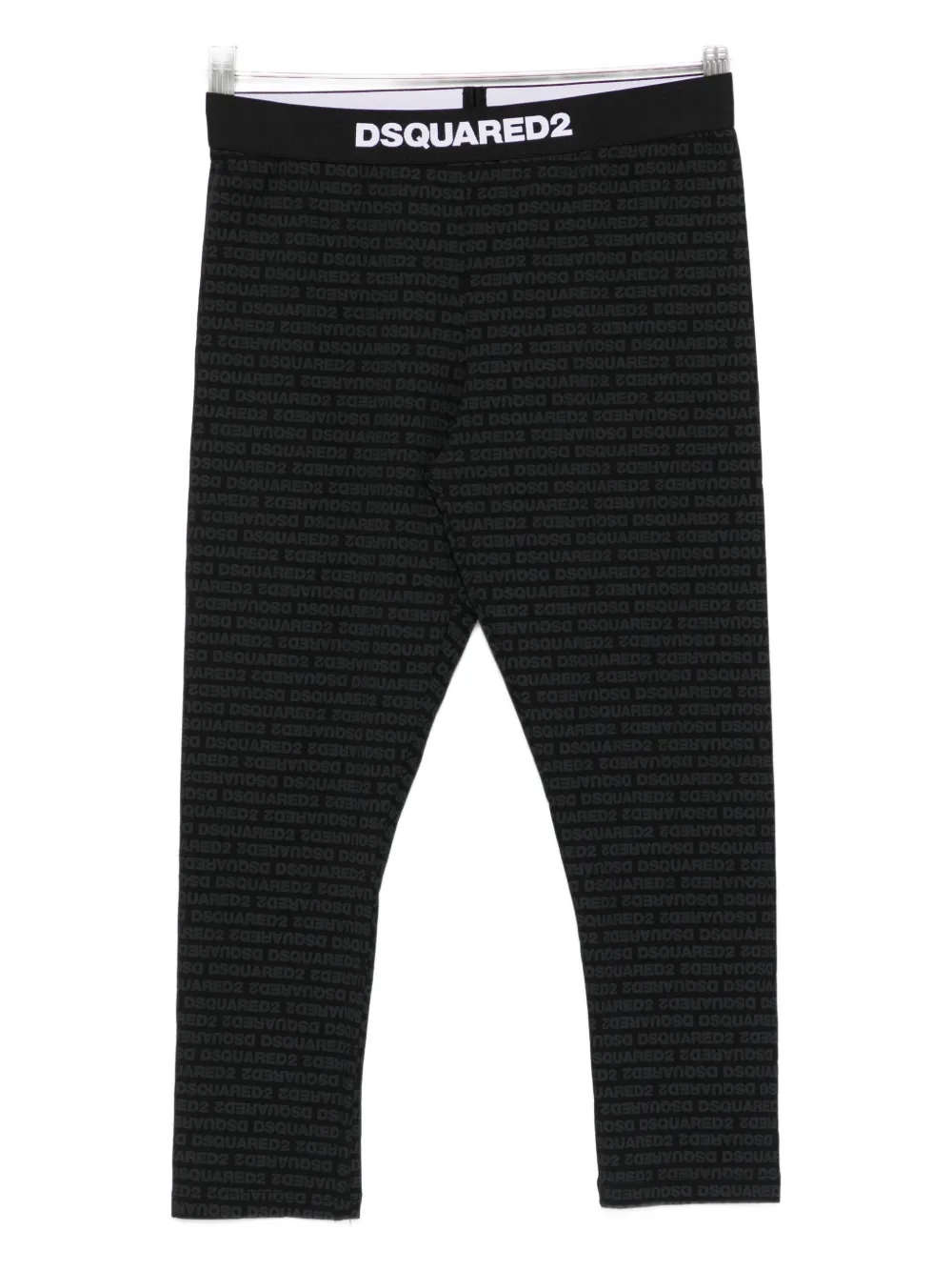 Dsquared2 Logo-print Leggings In Black
