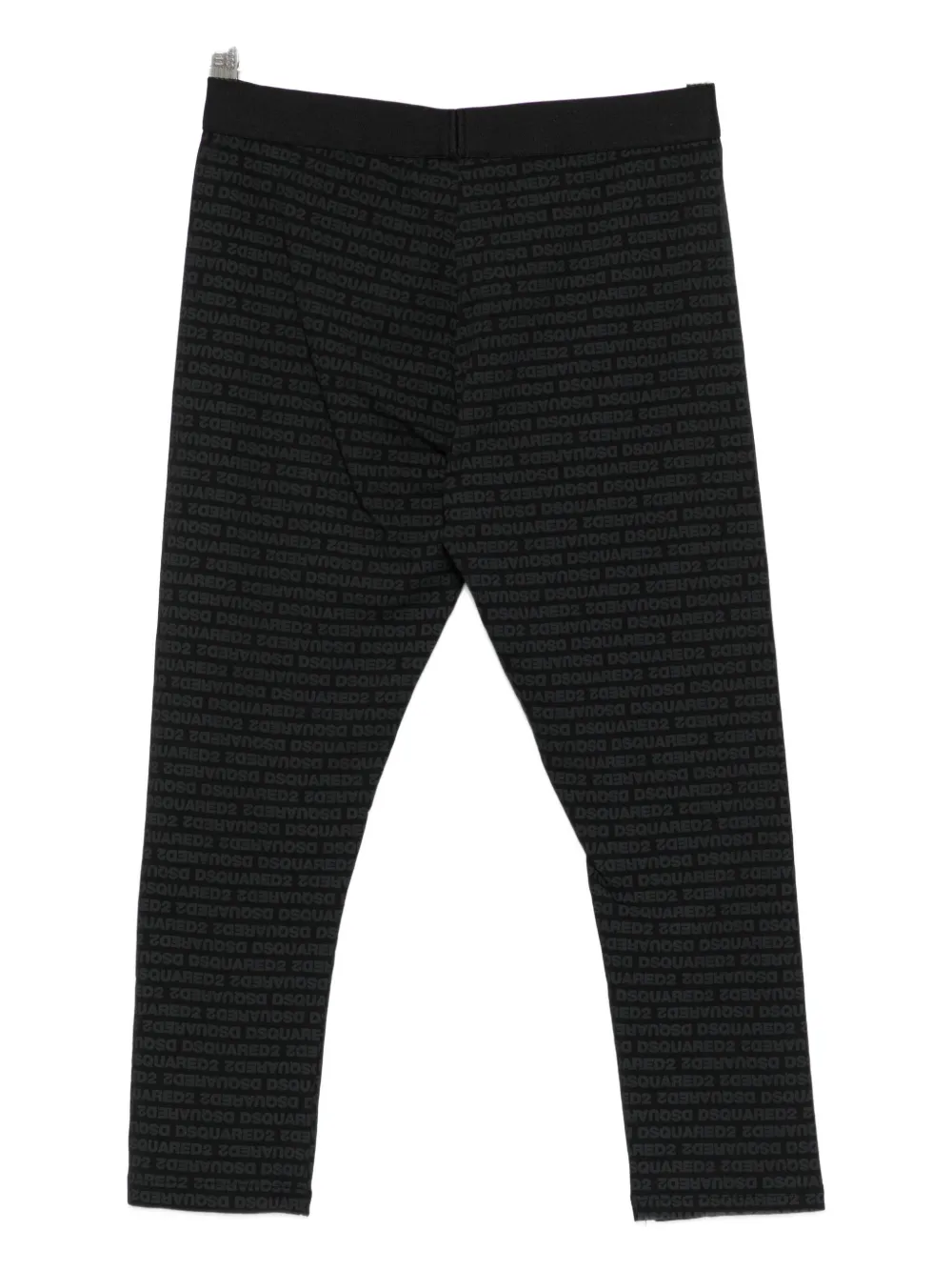 DSQUARED2 logo-print leggings Zwart