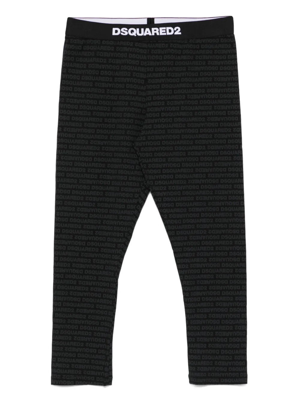 DSQUARED2 Legging met logoprint Zwart