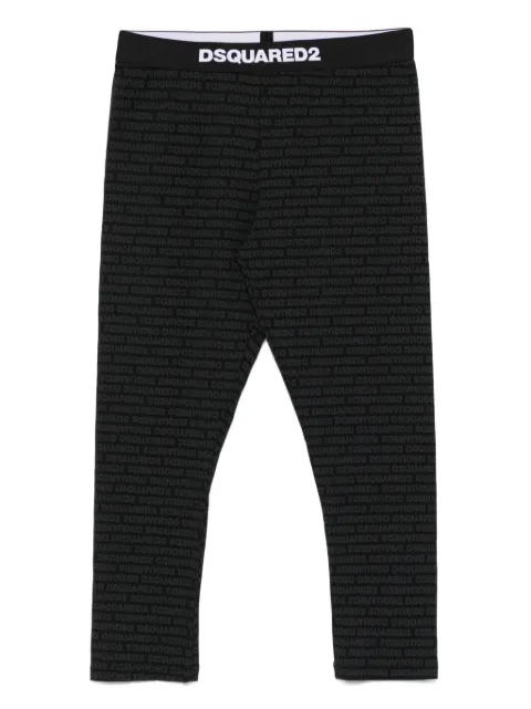 DSQUARED2 logo-print leggings
