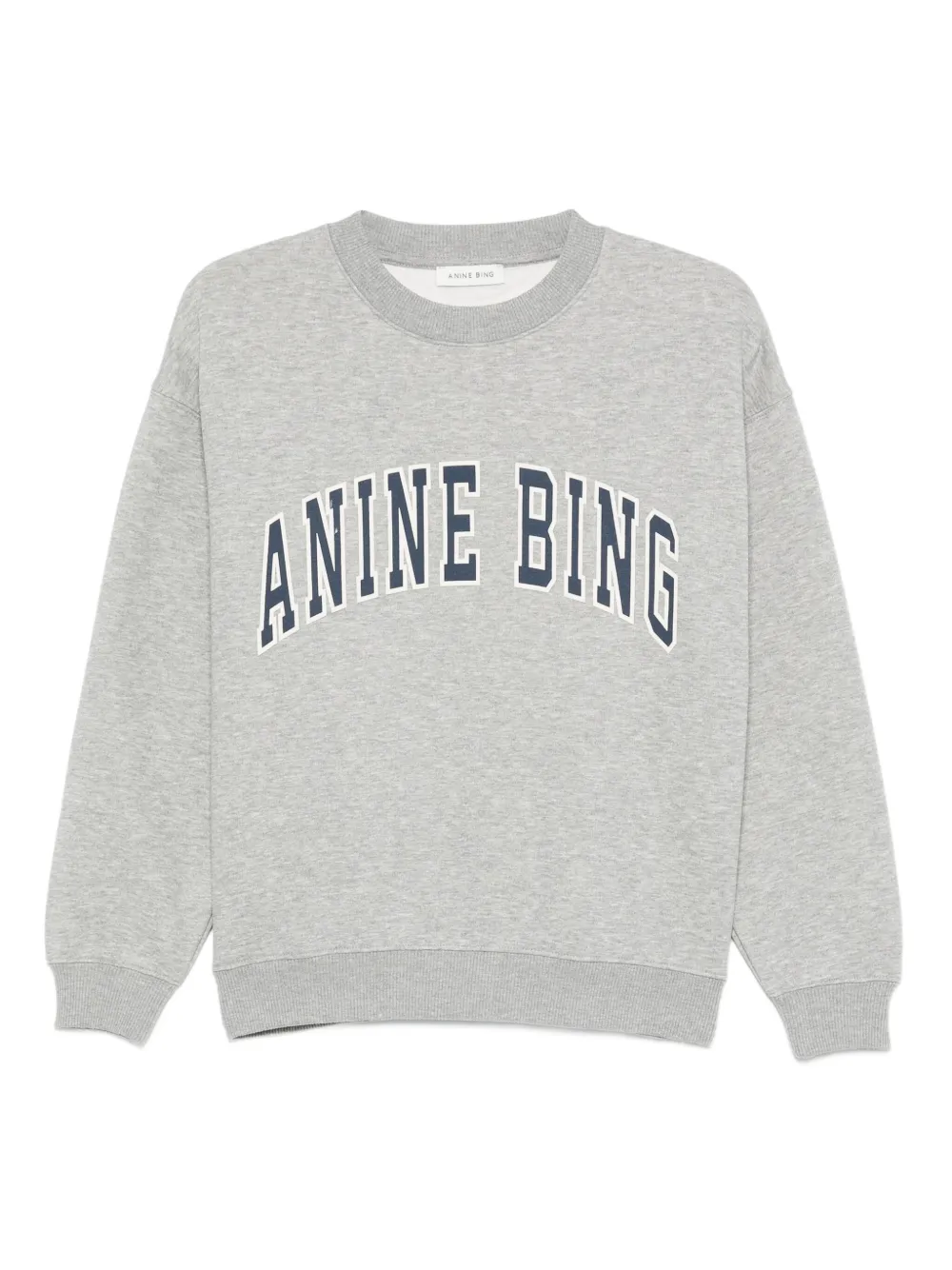 ANINE BING Spencer logo-print sweatshirt Grijs