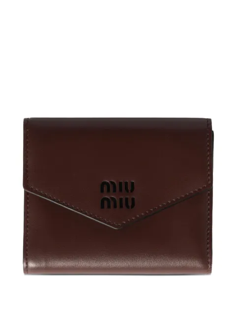 Miu Miu Portafoglio in pelle con logo