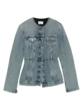 Haikure Temple Lagoon denim jacket - Blue
