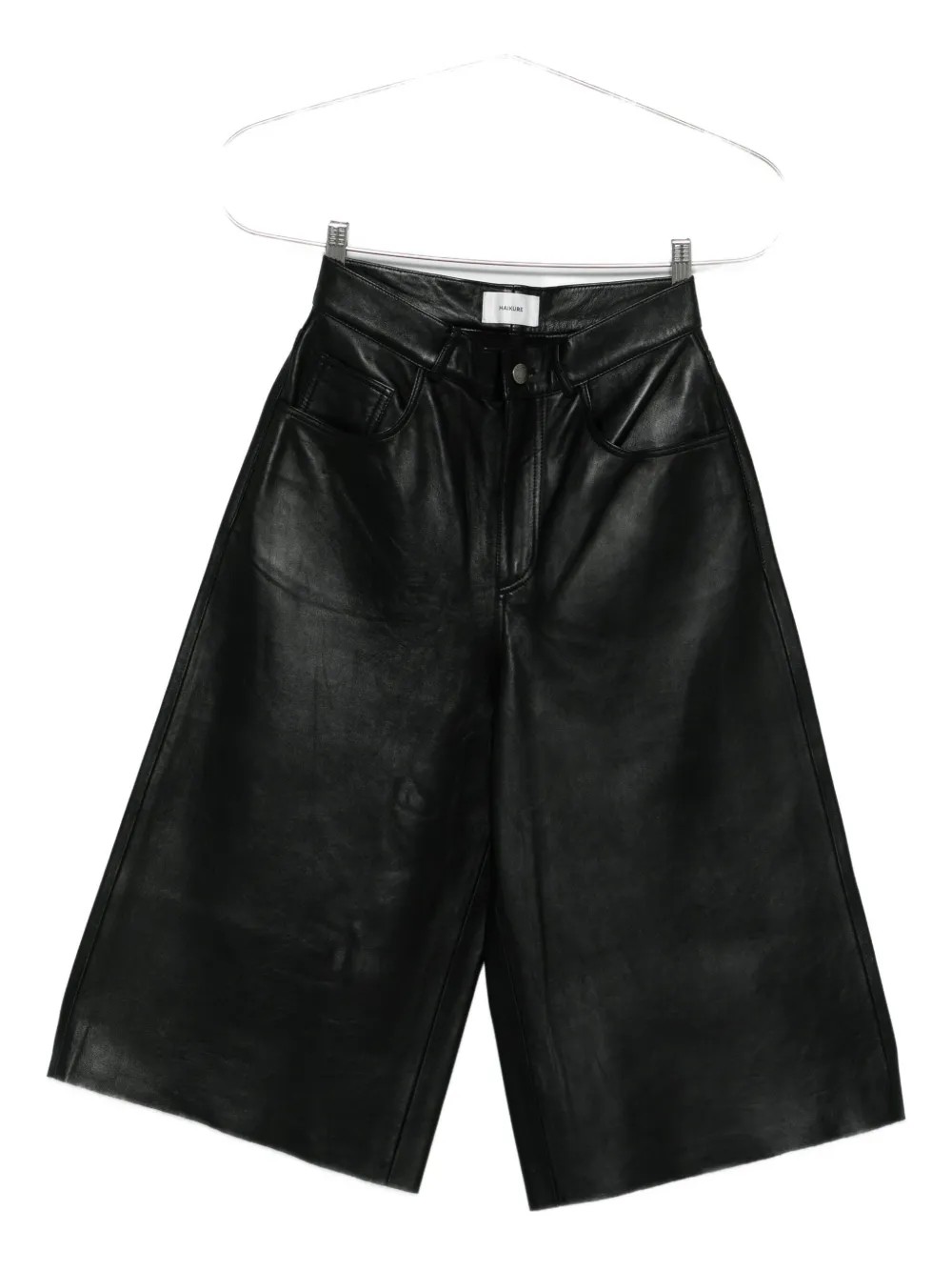 Haikure Leather Shorts