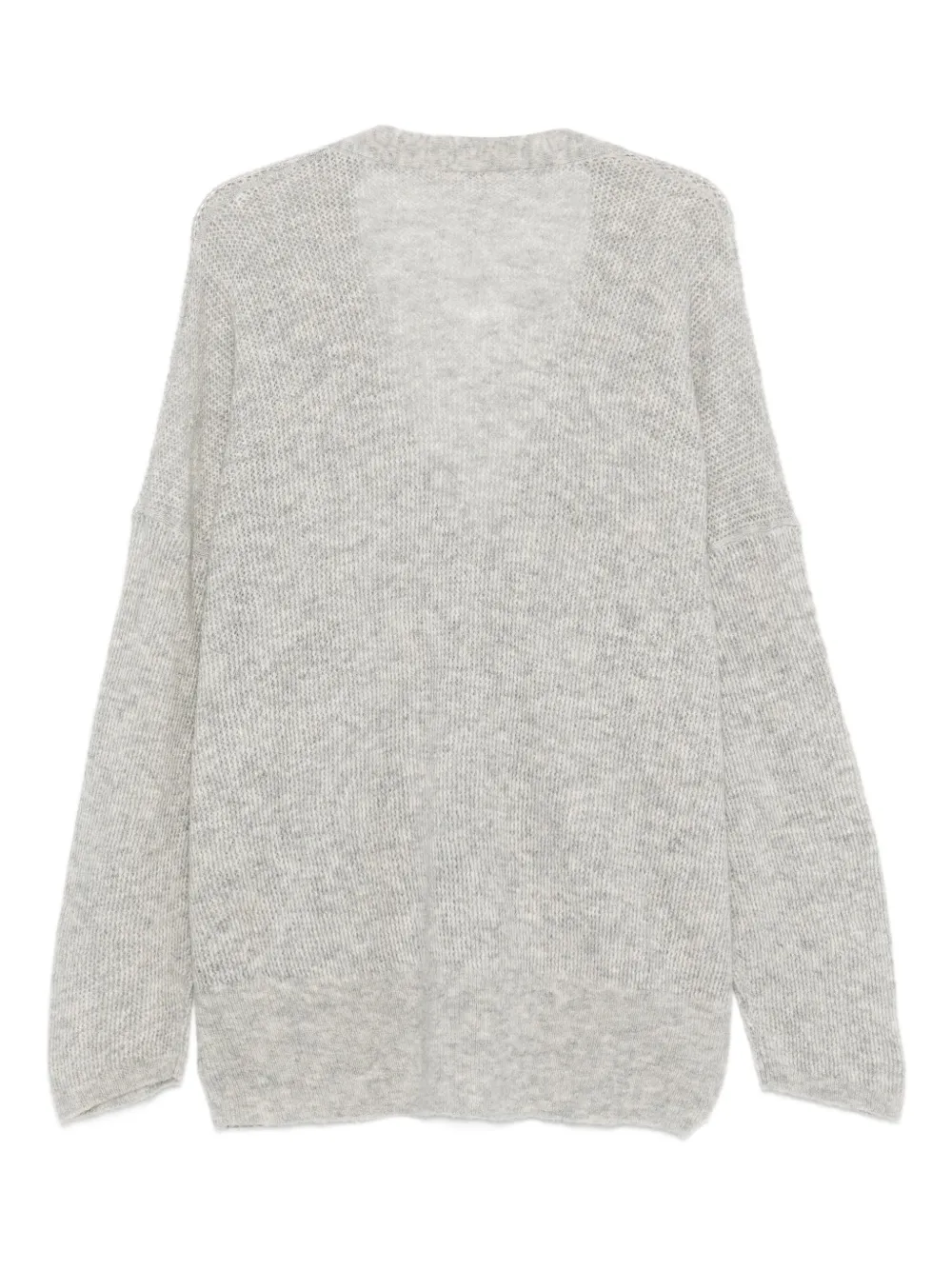Haikure V-neck cardigan Grijs