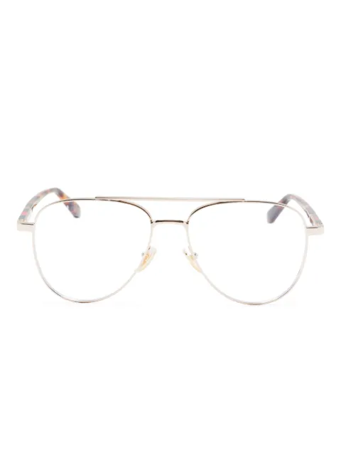 Gucci Eyewear lentes con armazón estilo piloto