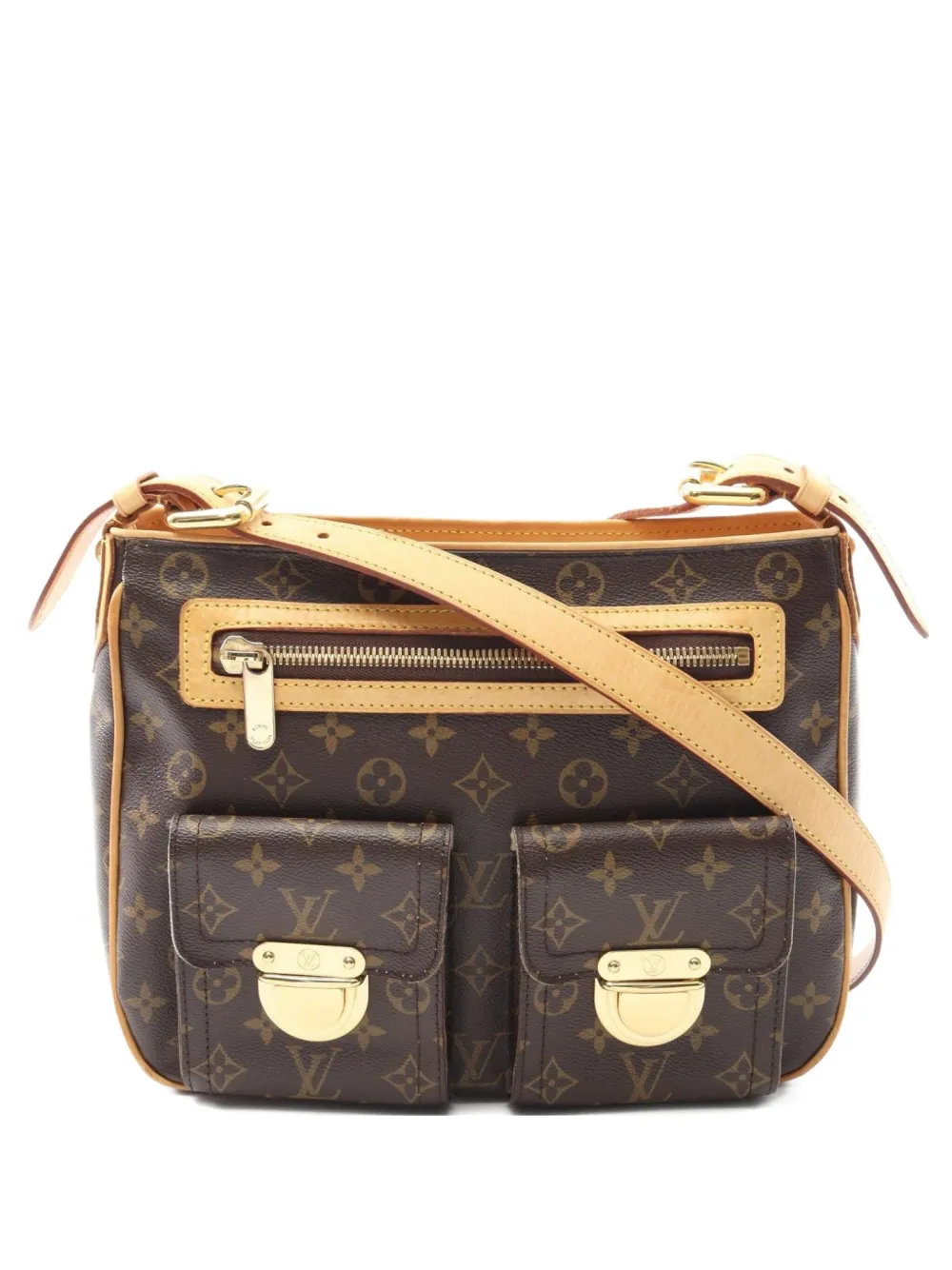 Louis Vuitton Pre-Owned 2005 Hudson GM shoulder bag - ブラウン Louis Vuitton Pre-Owned 2005 Hudson GM shoulder bag - ブラウン