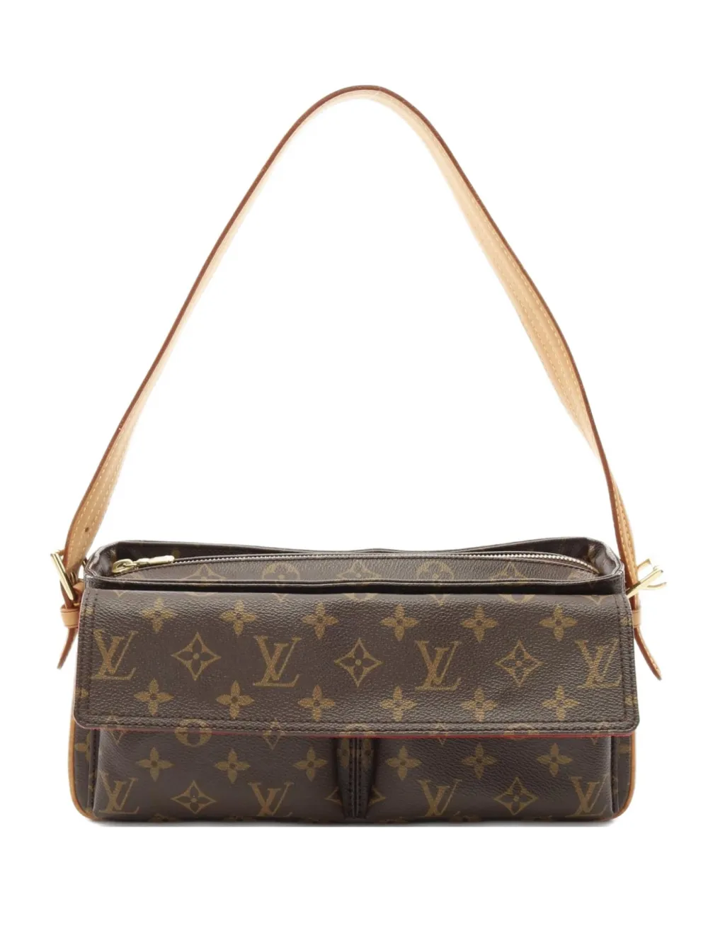 Louis Vuitton Pre-Owned 2004 ヴィバシテ MM ショルダーバッグ - ブラウン Louis Vuitton Pre-Owned 2004 ヴィバシテ MM ショルダーバッグ - ブラウン