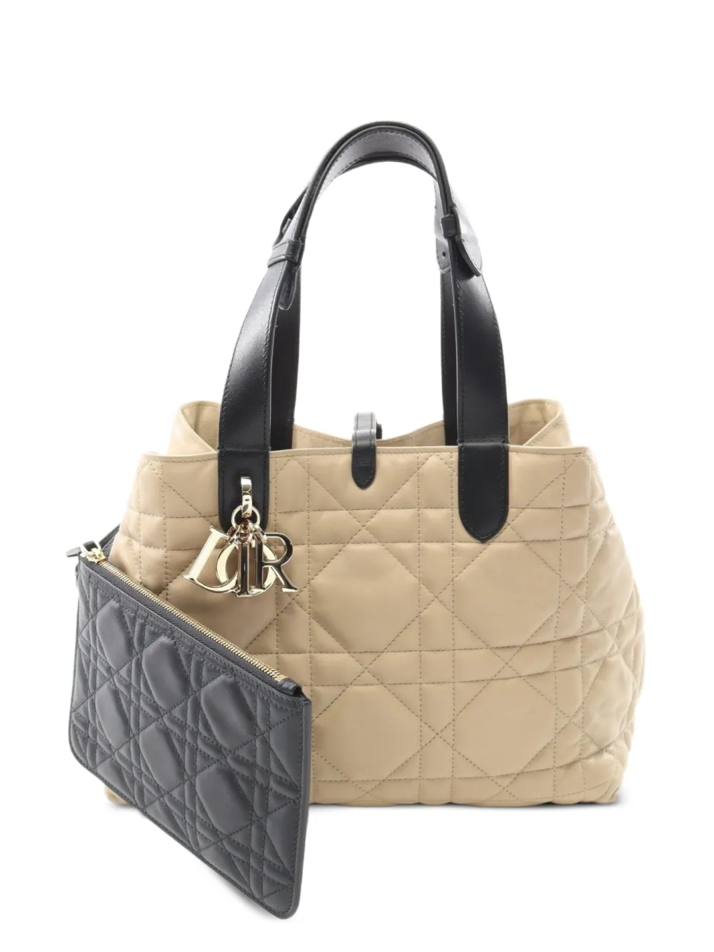 Christian Dior Pre-Owned 2010s medium Dior Toujours quilted tote bag - Christian Dior Pre-Owned 2010s medium Dior Toujours quilted tote bag -