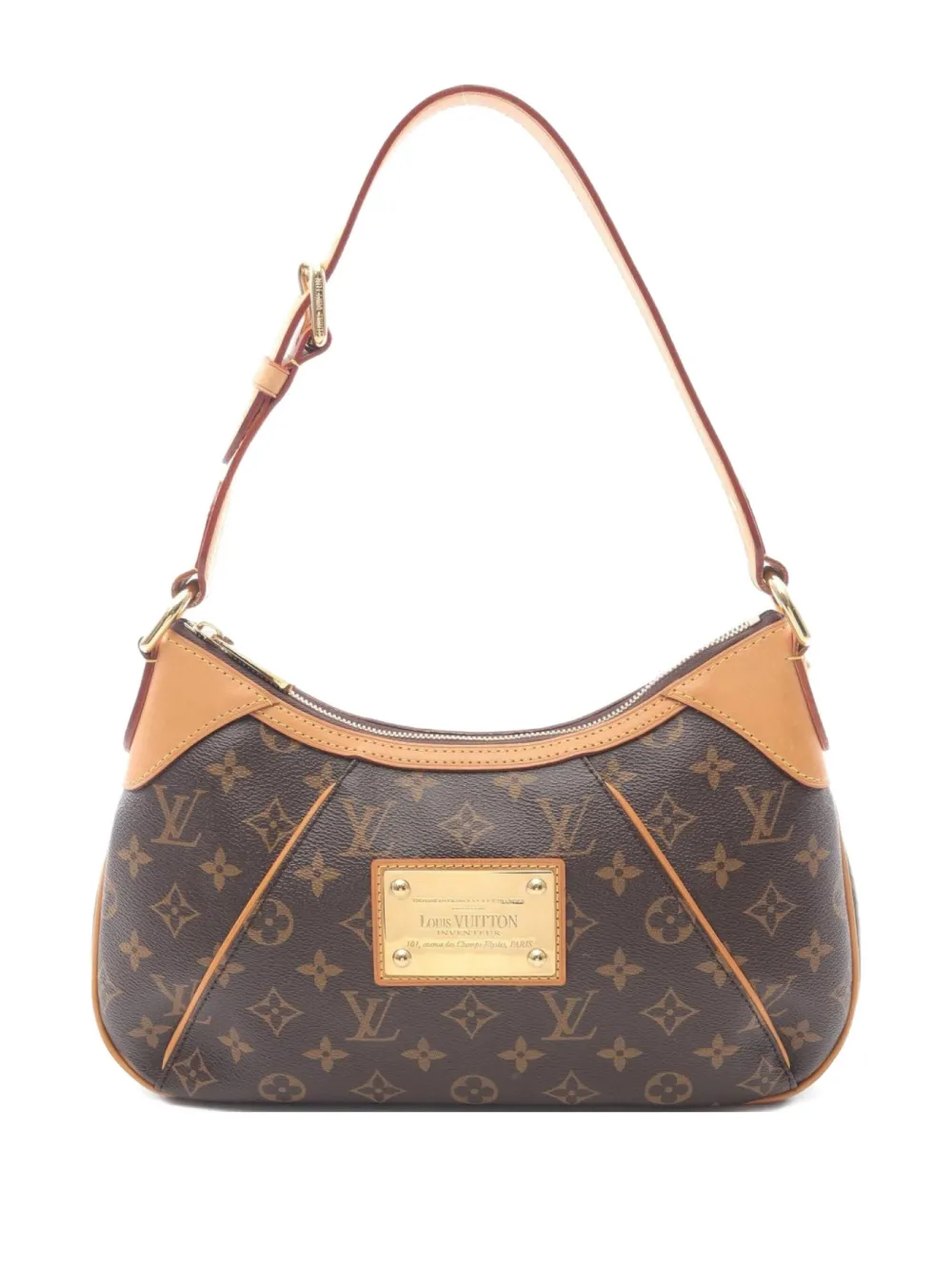 Louis Vuitton Pre-Owned 2010s テムズ PM モノグラム ショルダーバッグ - ブラウン Louis Vuitton Pre-Owned 2010s テムズ PM モノグラム ショルダーバッグ - ブラウン