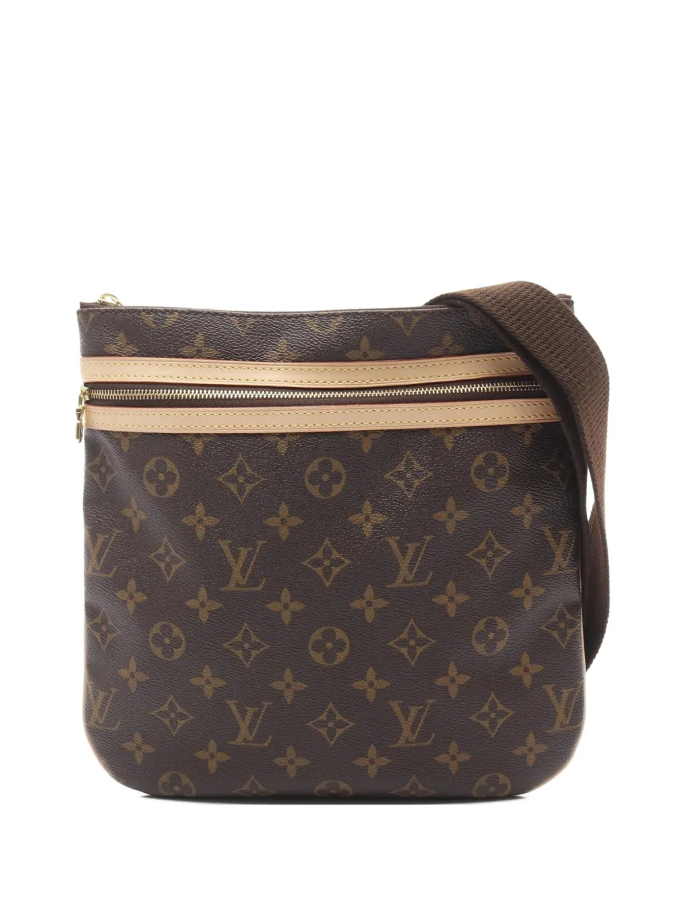 Louis Vuitton Pre-Owned 2008 ボスフォール モノグラム ポシェット ショルダーバッグ - ブラウン Louis Vuitton Pre-Owned 2008 ボスフォール モノグラム ポシェット ショルダーバッグ - ブラウン