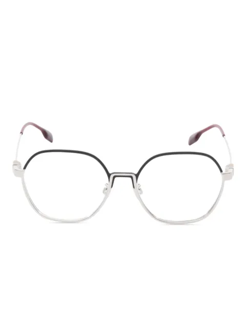 Burberry Pre-Owned 2010s geometric-frame glasses