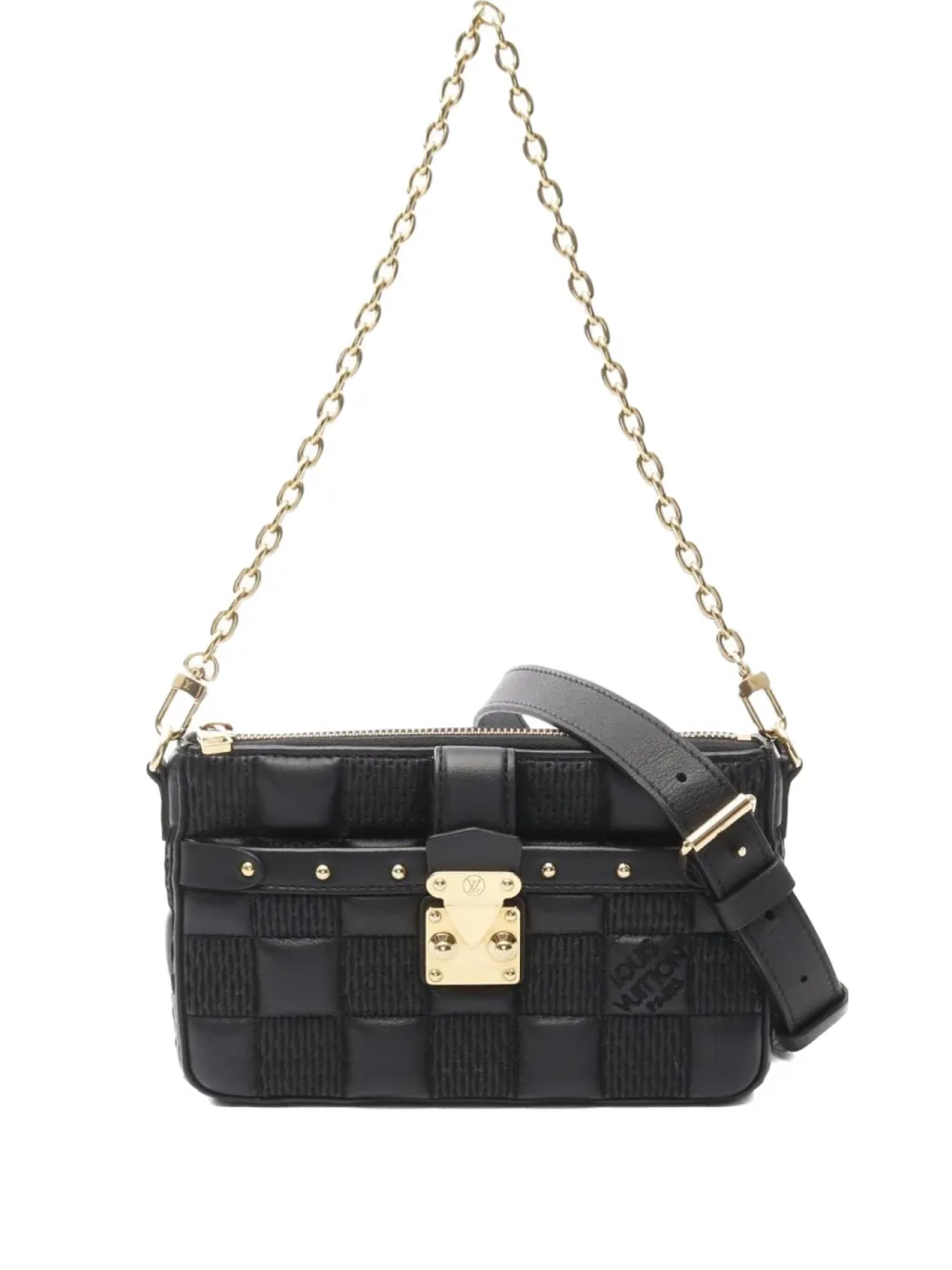 Louis Vuitton Pre-Owned 2021 トロカ PM ショルダーバッグ - ブラック Louis Vuitton Pre-Owned 2021 トロカ PM ショルダーバッグ - ブラック