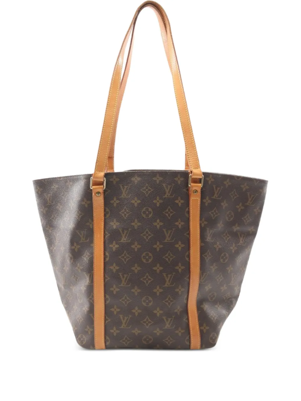 Louis Vuitton Pre-Owned 1997 サック ショッピング トートバッグ - ブラウン Louis Vuitton Pre-Owned 1997 サック ショッピング トートバッグ - ブラウン