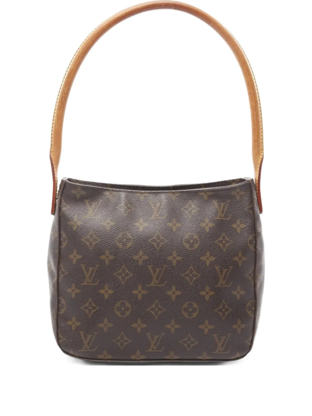 Louis Vuitton Pre-Owned ルーピング MM モノグラム ショルダーバッグ - ブラウン Louis Vuitton Pre-Owned ルーピング MM モノグラム ショルダーバッグ - ブラウン