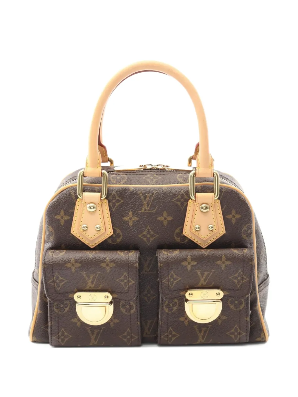 Louis Vuitton Pre-Owned 2005 マンハッタン PM ショルダーバッグ - ブラウン Louis Vuitton Pre-Owned 2005 マンハッタン PM ショルダーバッグ - ブラウン