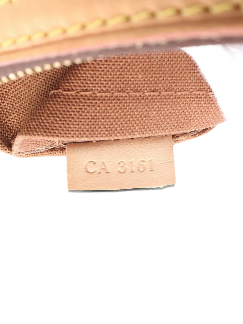Pre-owned Louis Vuitton 2011 Odeon Pm Monogram Shoulder Bag In Brown