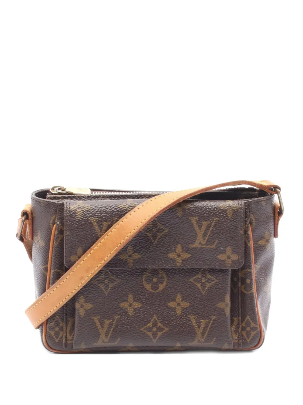 Louis Vuitton Pre-Owned 2005 Vivacite monogram leather shoulder bag | Brown | Image 1